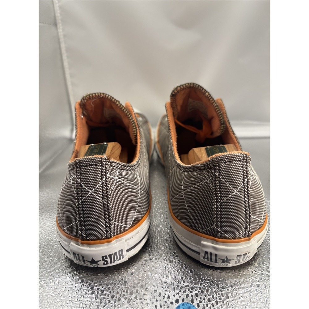 Vintage Converse All Stars Mens Quilted Canvas Greyish Sneakers Sz 11 Excellent - Picture 4 of 9